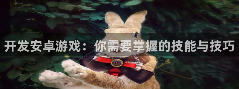 汇丰娱乐开奖结果查询：开发安卓游戏：你需要掌握的技能与技巧